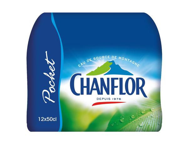 Chanflor - Eau de source 12x50cl