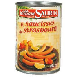 William Saurin - Saucisses de Strasbourg