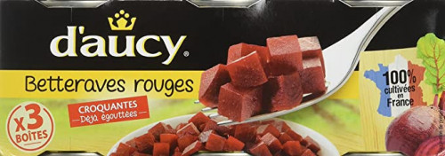 D'aucy - Betteraves rouges en dés