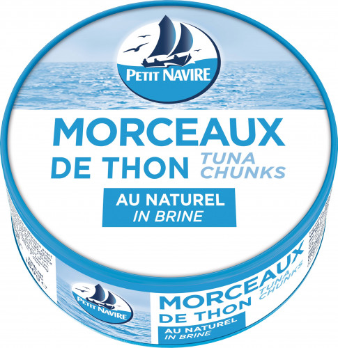 Petit Navire - Morceaux de thon naturel