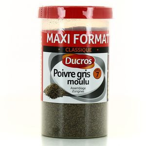 Ducros - Poivre gris moulu