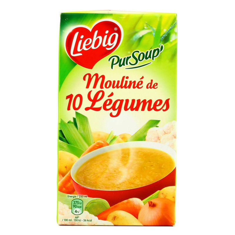 Liebig - PurSoup' mouliné de 10 légumes