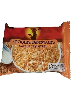 Leader Price - Nouilles orientales saveur crevette
