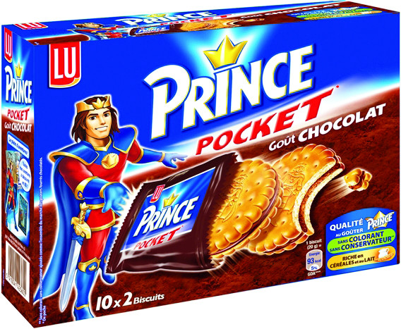 Lu - Prince pocket goût chocolat