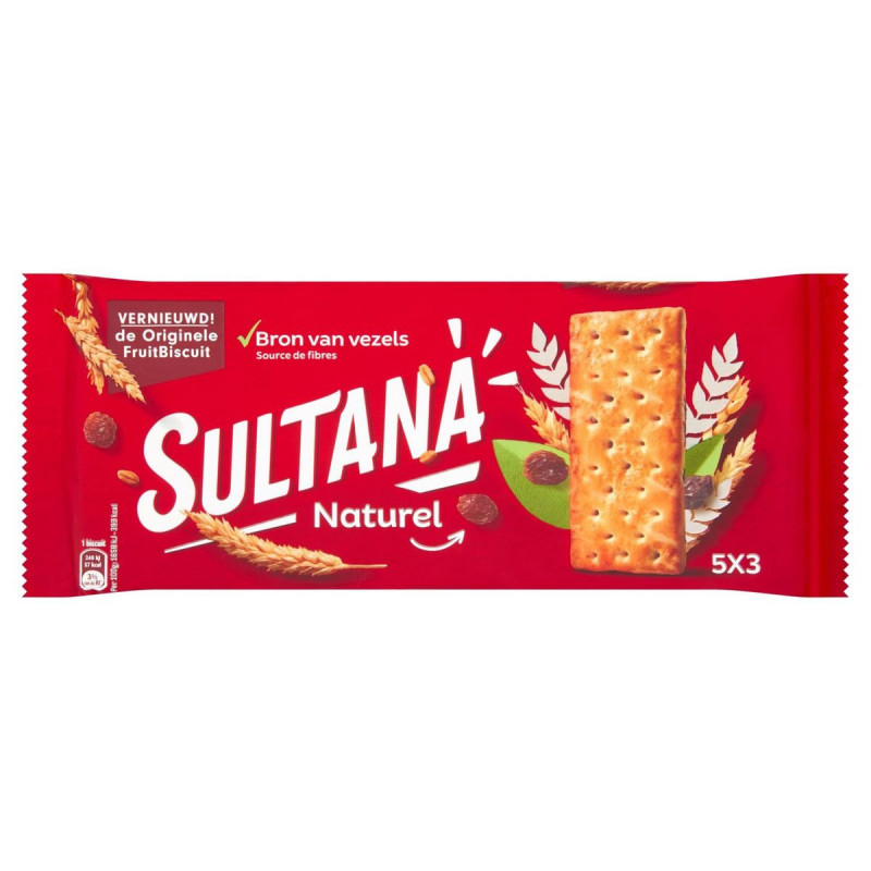 Sultana - Biscuits nature 218g