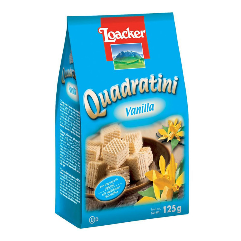 Loacker - Gaufrettes Quadratini vanille