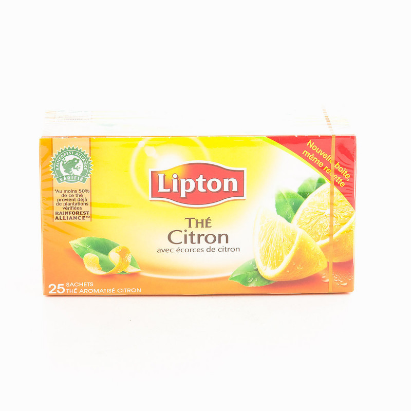 Lipton - Thé noir citron