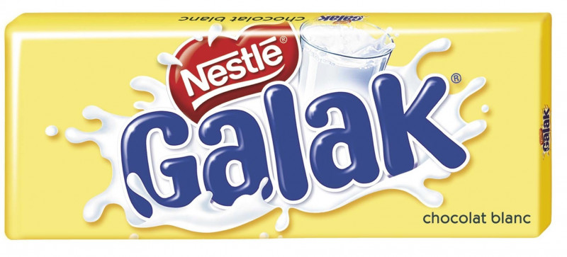 Galak - Tablette chocolat blanc