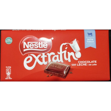 Nestlé - Tablette chocolat au lait Extrafino