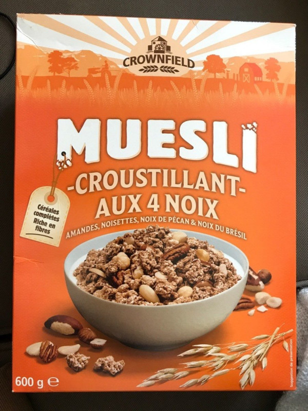 Leader Price - Muesli croustillant 4 noix