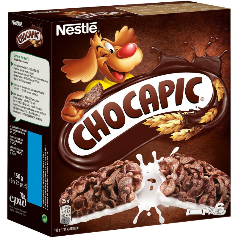Nestlé - Barre céréales chocolat