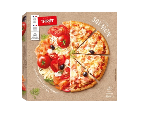 Thiriet - Pizza au saumon