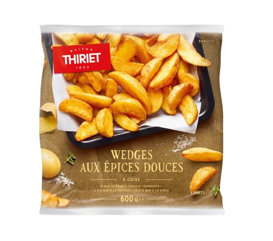 Thiriet - Wedges aux épices douces