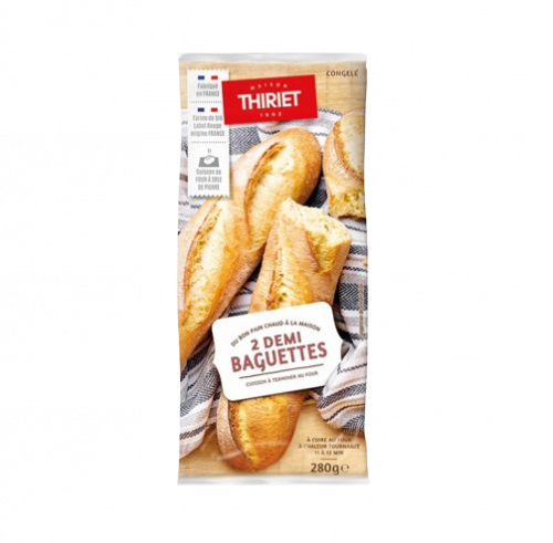 Thiriet - 2 demi-baguettes