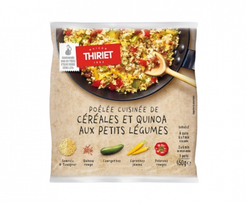 Thiriet - Poêlée cuisinée de céréales, quinoa et petits légumes