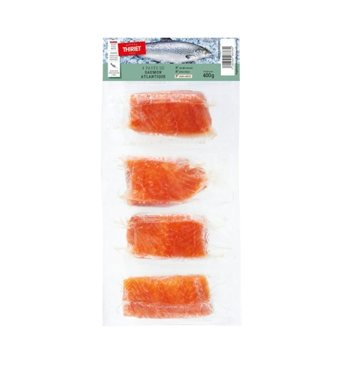 Thiriet - 4 Pavés de saumon Atlantique