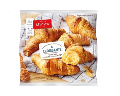 Thiriet - 8 croissants pur beurre