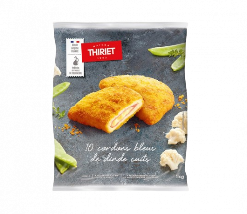 Thiriet - 10 cordons bleus de dinde cuits