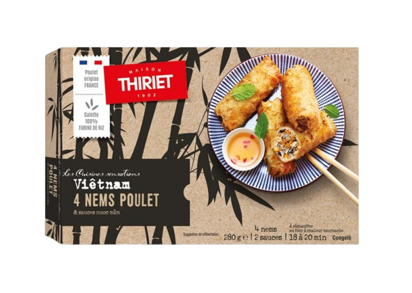 Thiriet - 4 nems poulet