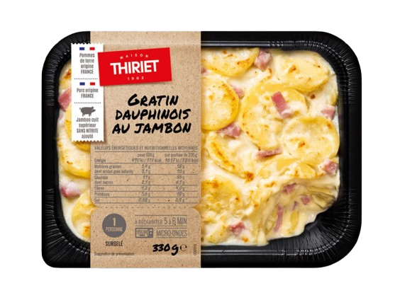 Thiriet - Gratin dauphinois au jambon