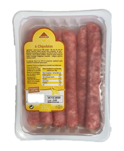 Leader Price - Chipolatas