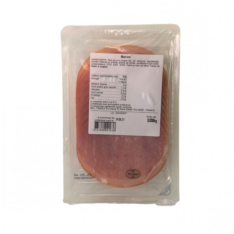 Bell France - Bacon fumé en tranches