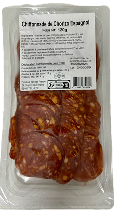 Bell France - Chiffonade de chorizo