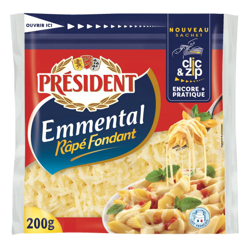 Président - Emmental râpé