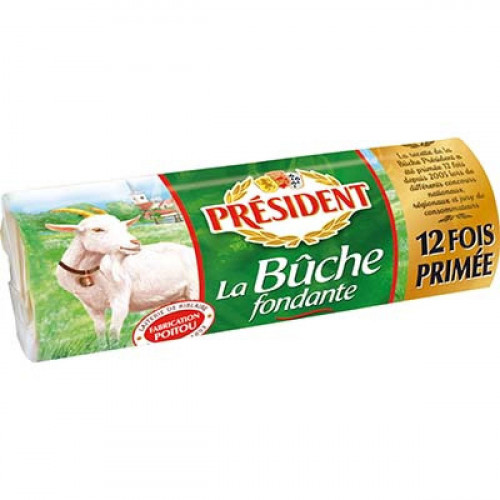 Président - Bûche de chèvre fondante