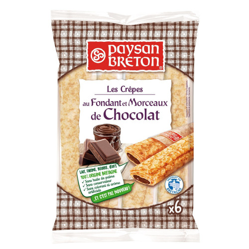 Paysan Breton - Crêpes fourrées au chocolat