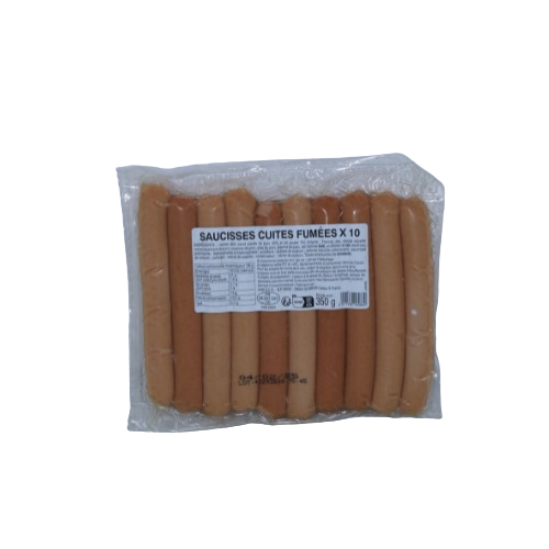 Saucisse Cuite Fumée x10