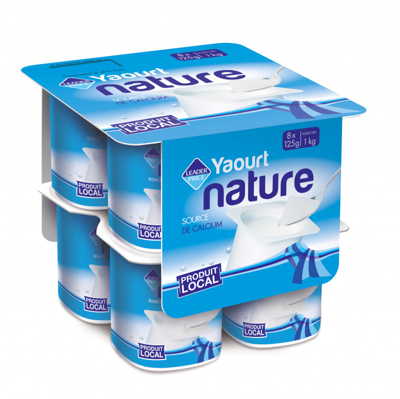 Leader Price - Yaourt nature