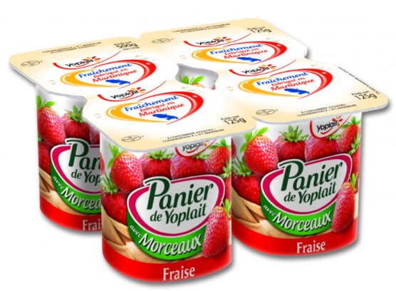 Yoplait - Yaourt morceaux de fraise