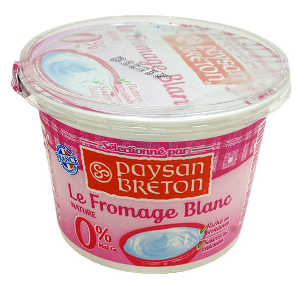 Paysan Breton - Fromage blanc nature 0% MG