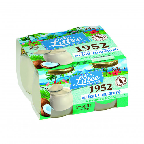 Man Littée - Yaourt coco au lait concentré
