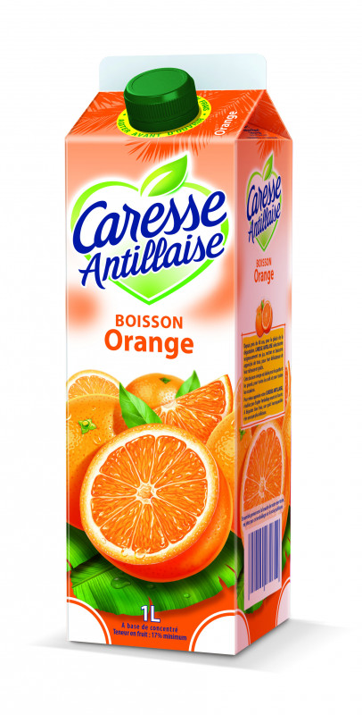Caresse Antillaise - Boisson à l'orange