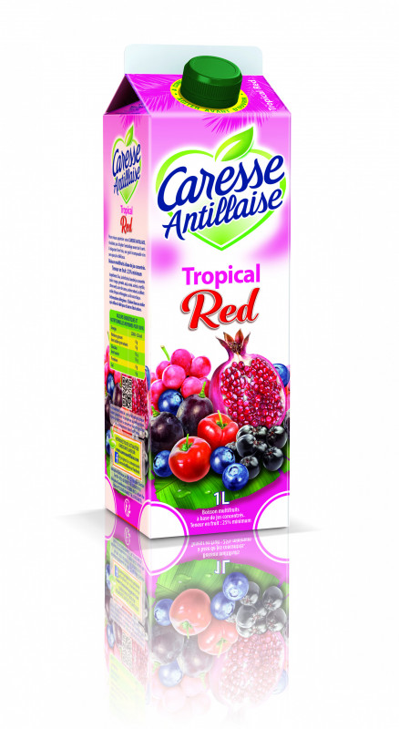 Caresse Antillaise - Boisson tropical red