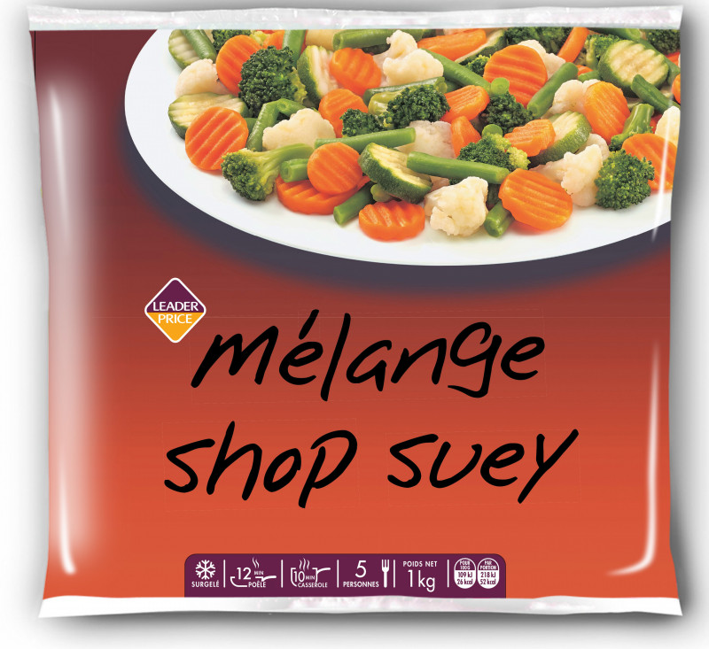 Leader Price - Mélange de légumes Chop suey