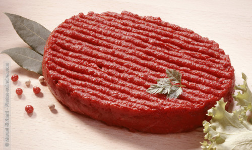 Steak haché à l'unité 20%mg 100g