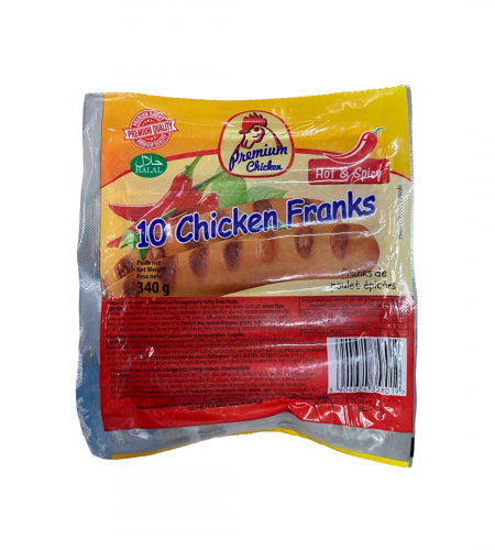 Saucisses de poulet hot and spicy