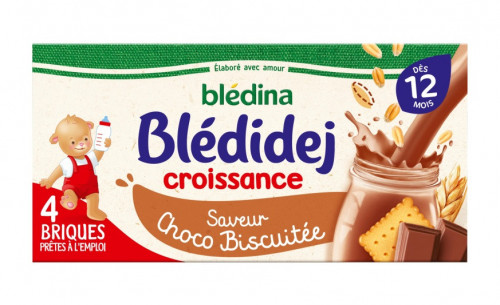 Blédina - Blédidej Lait choco biscuitée dès 12 mois