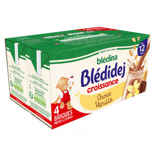 Blédina - Blédidej Lait choco vanille dès 12 mois