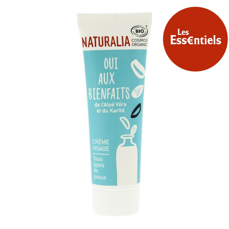 Naturalia - Crème visage à l'aloé & karité