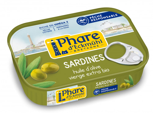 Phare d'Eckmühl - Sardines à l'huile d'olive