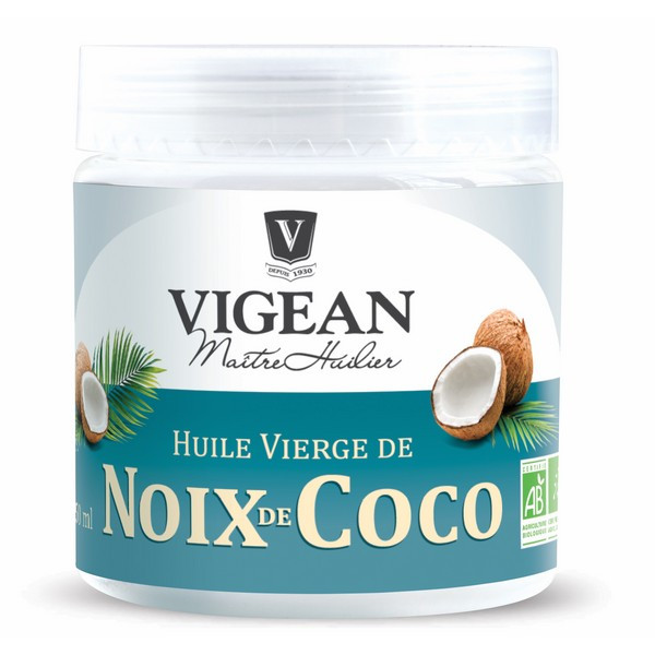 Vigean - Huile de noix de coco vierge
