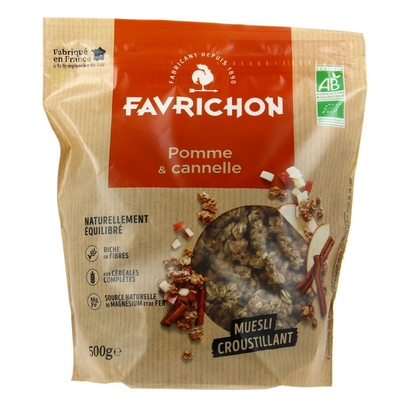 Favrichon - Muesli pomme & cannelle